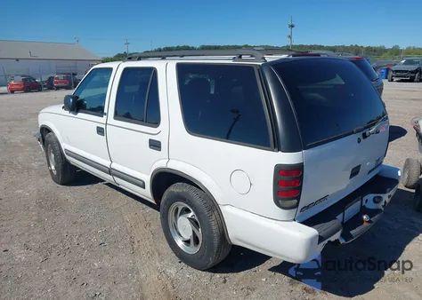 2000 Chevrolet Blazer Lt from USA, damaged, VIN 1GNDT13WXY2263912